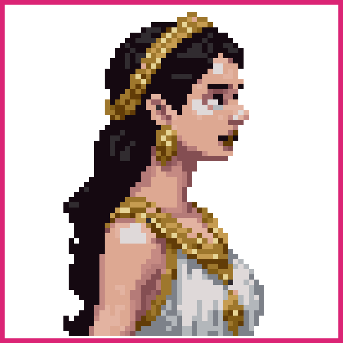 Greek goddess in pixel art | Sprite-AI