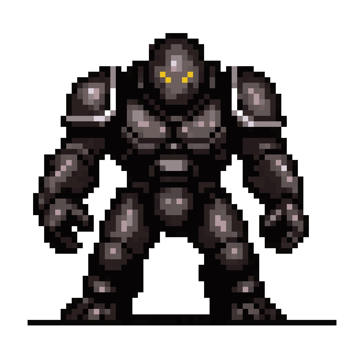 DOOM looking enemy pixel art