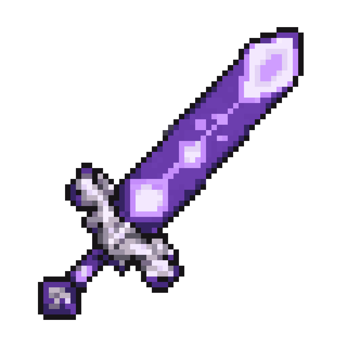 End theme sword texture pixel art