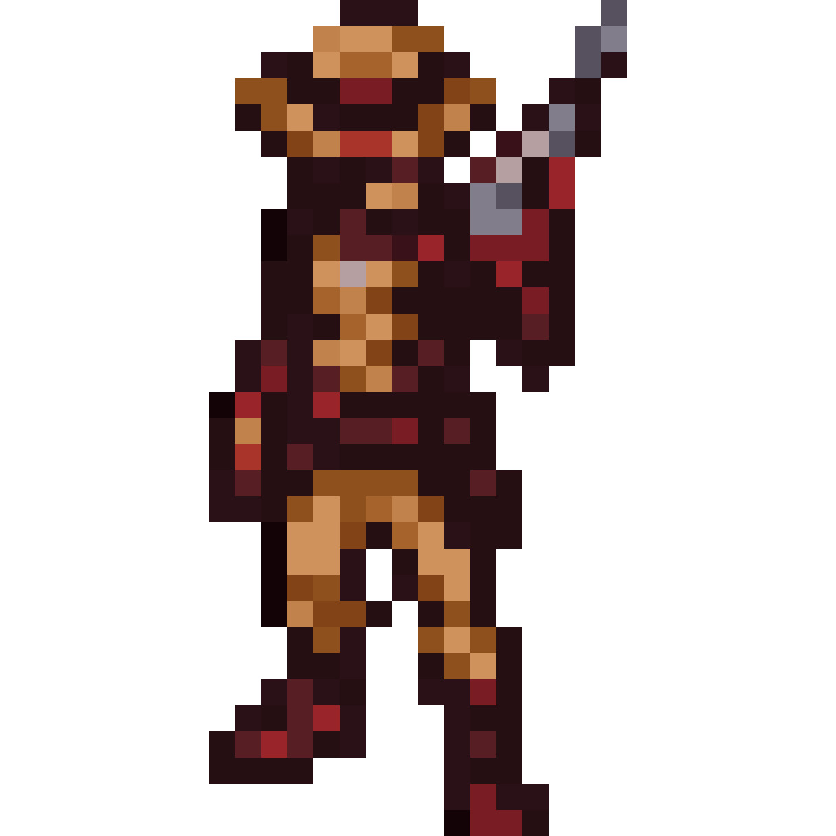 Space cowboy pixel art
