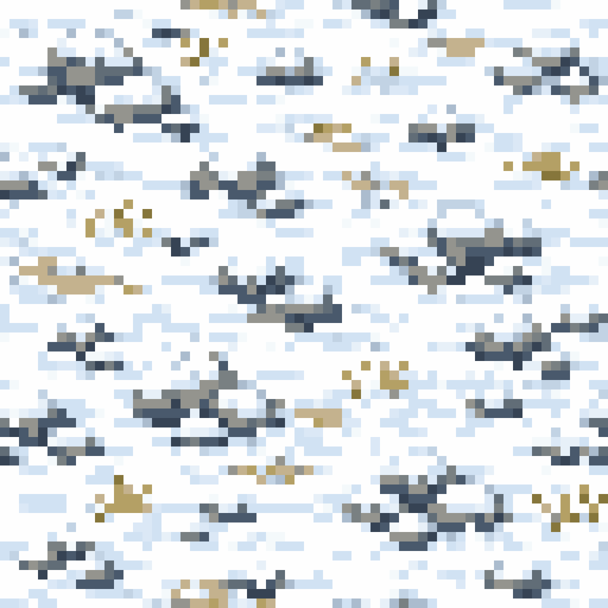 Arctic tundra tile pixel art