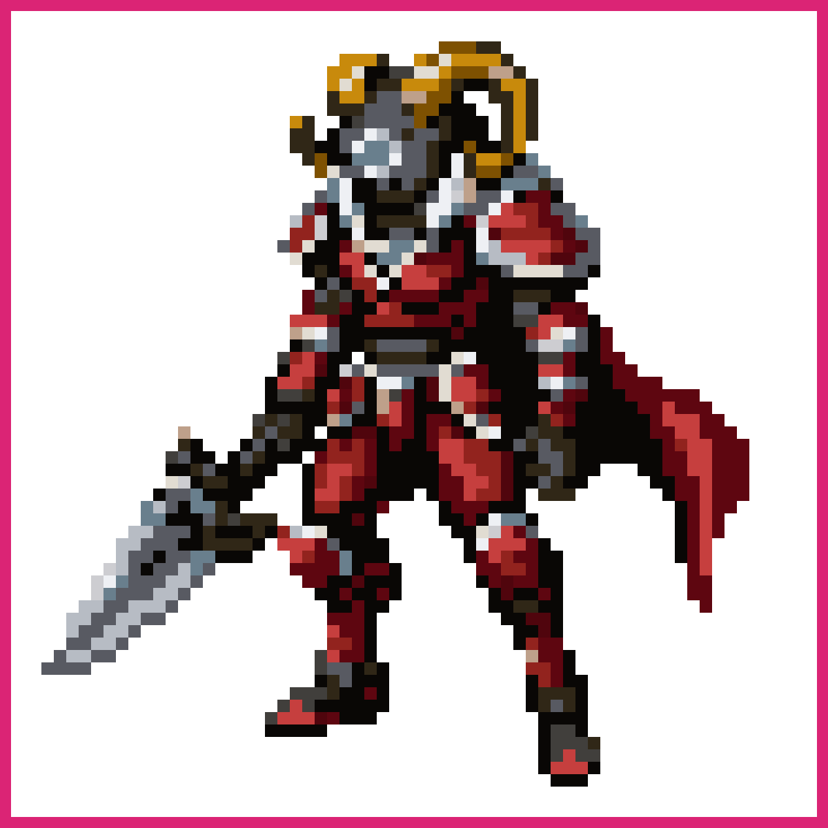 Anthropomorphic Ram Warrior Sprite | Sprite-AI