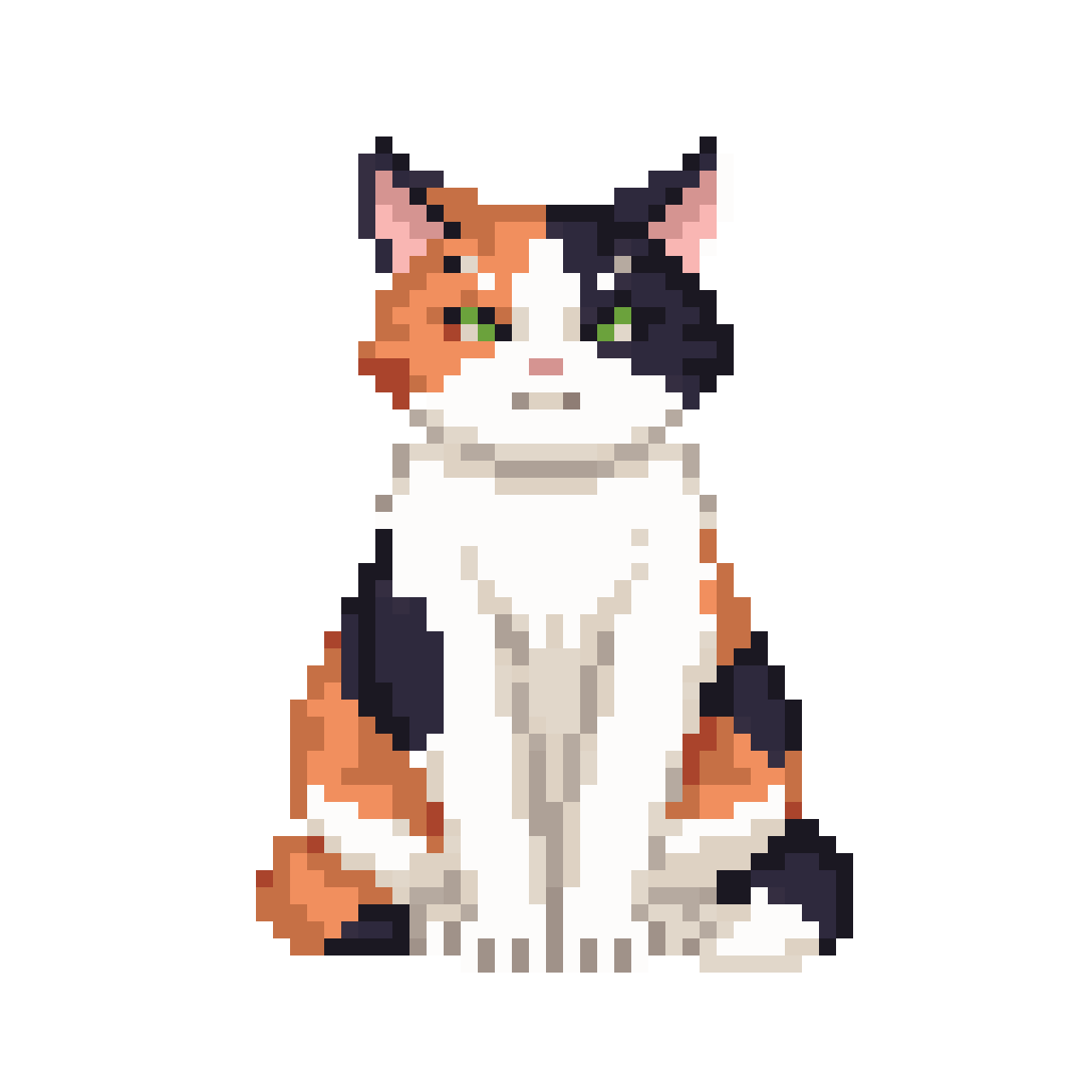 cute brown dog pixel art