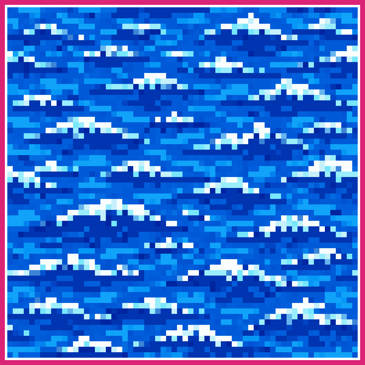 Vibrant Ocean with Waves | Sprite-AI
