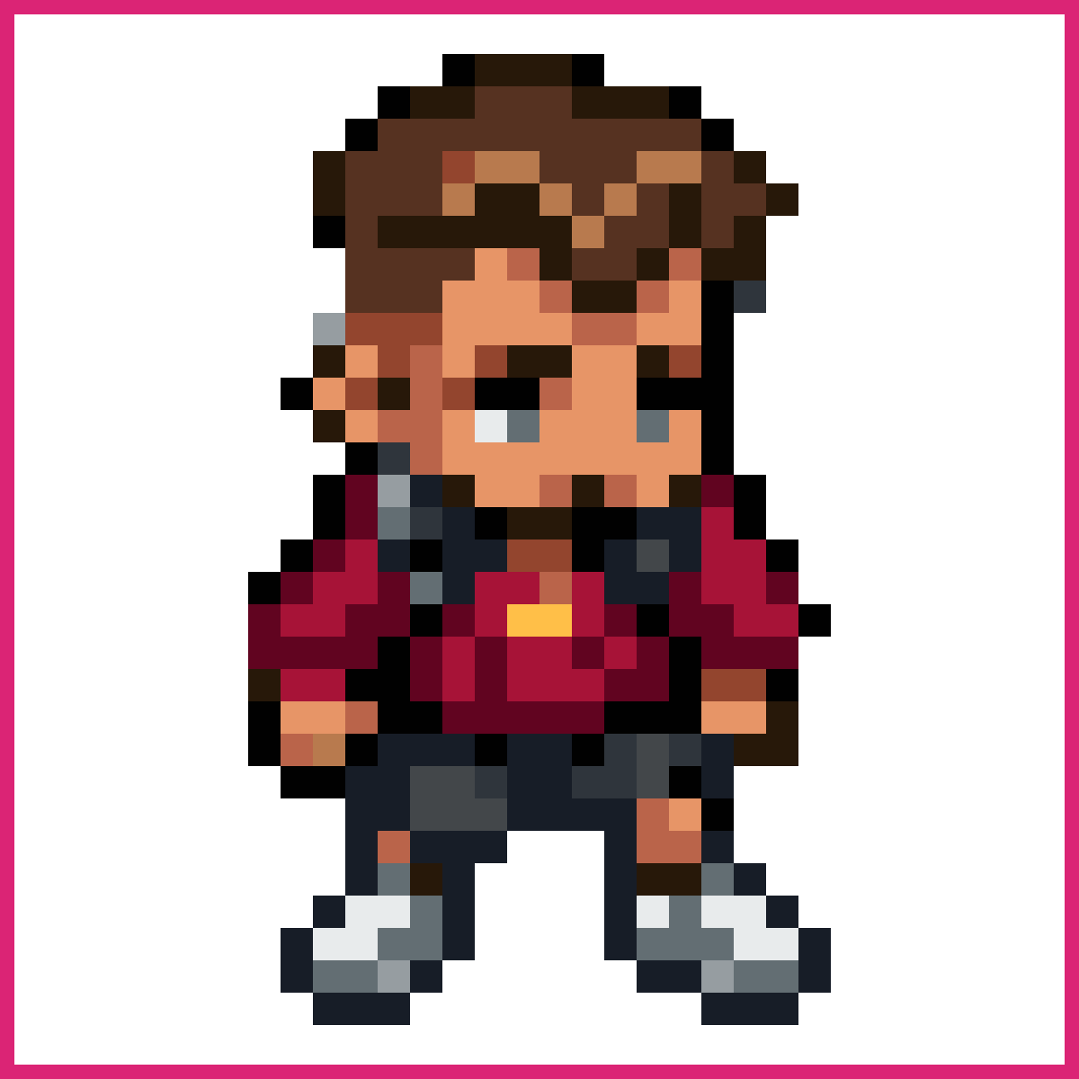 Chibi Trainer Reed Sprite | Sprite-AI