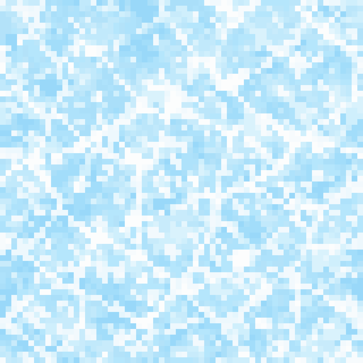 Frozen ice tile pixel art