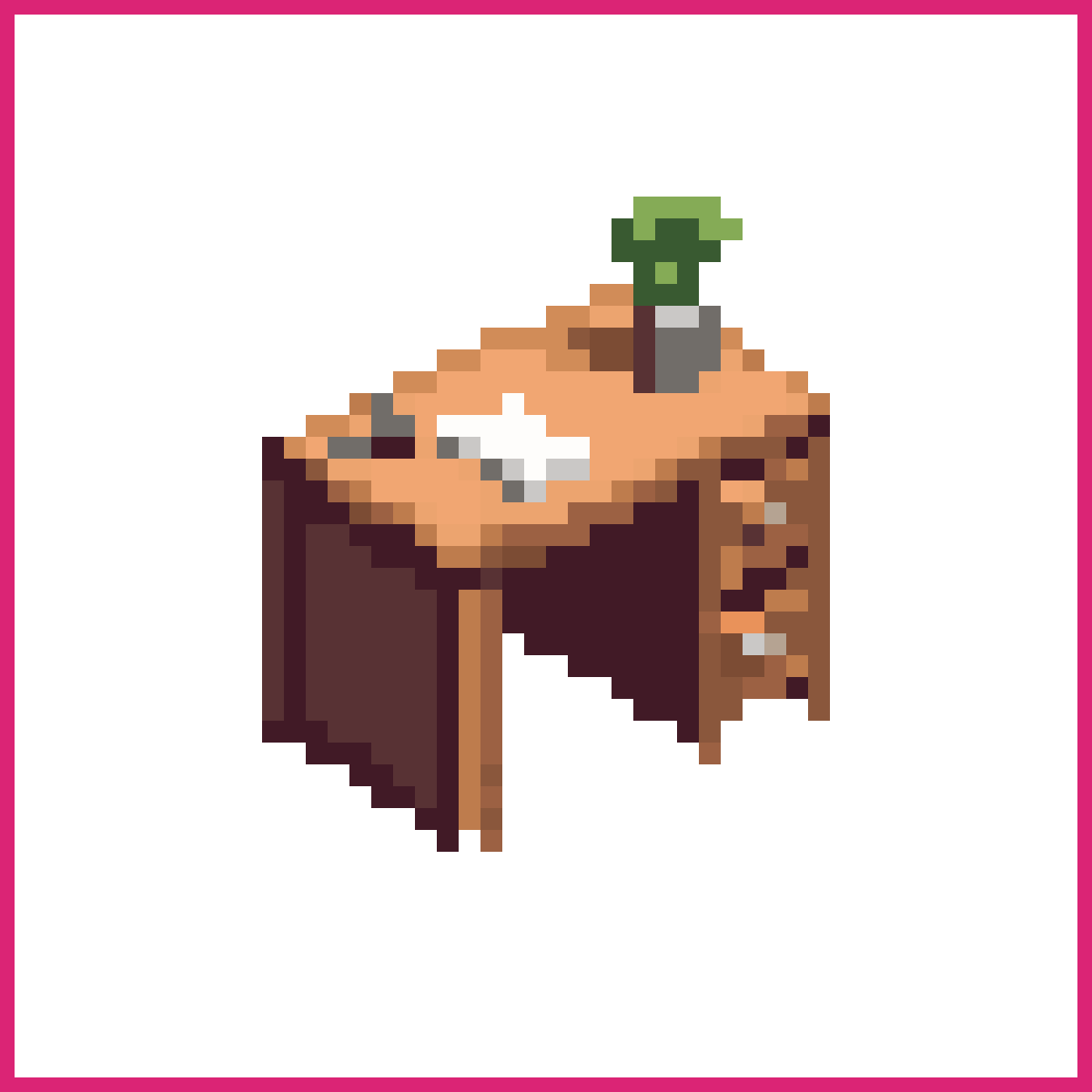 Cozy Wooden Desk from Top-Down View | Sprite-AI