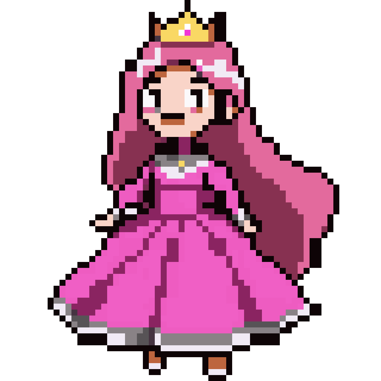 Princess Bubblegum pixel art