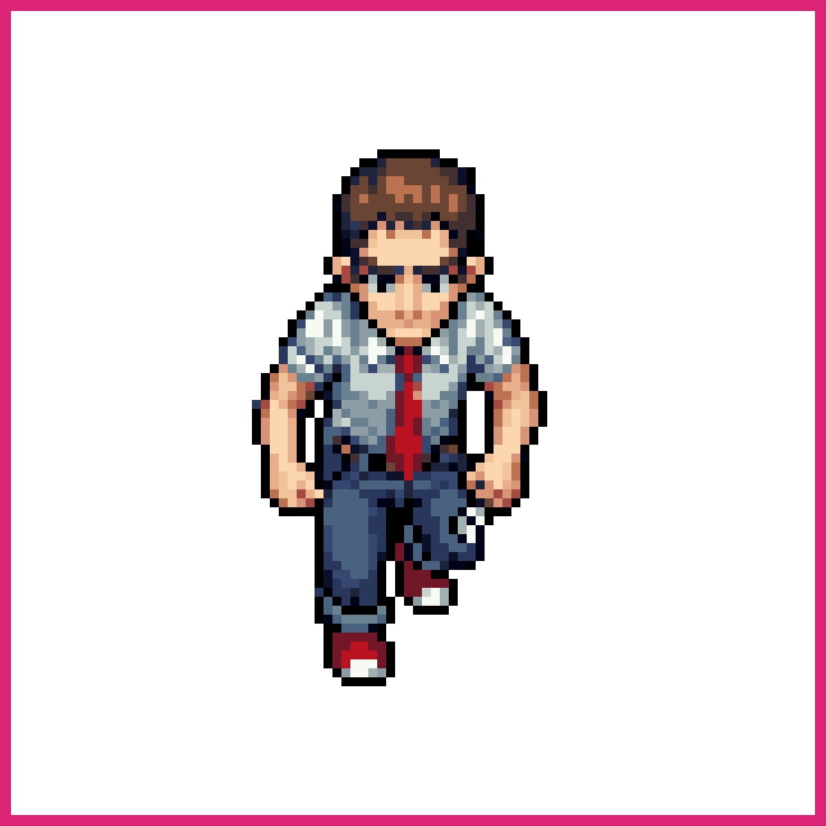 Walking Character in Binding of Isaac Style | Sprite-AI
