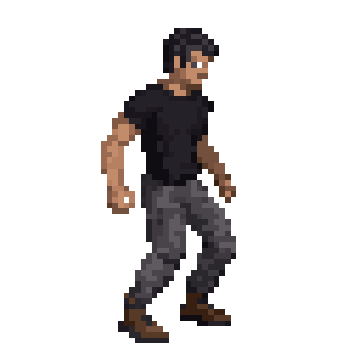 Same Character Sprite pixel art