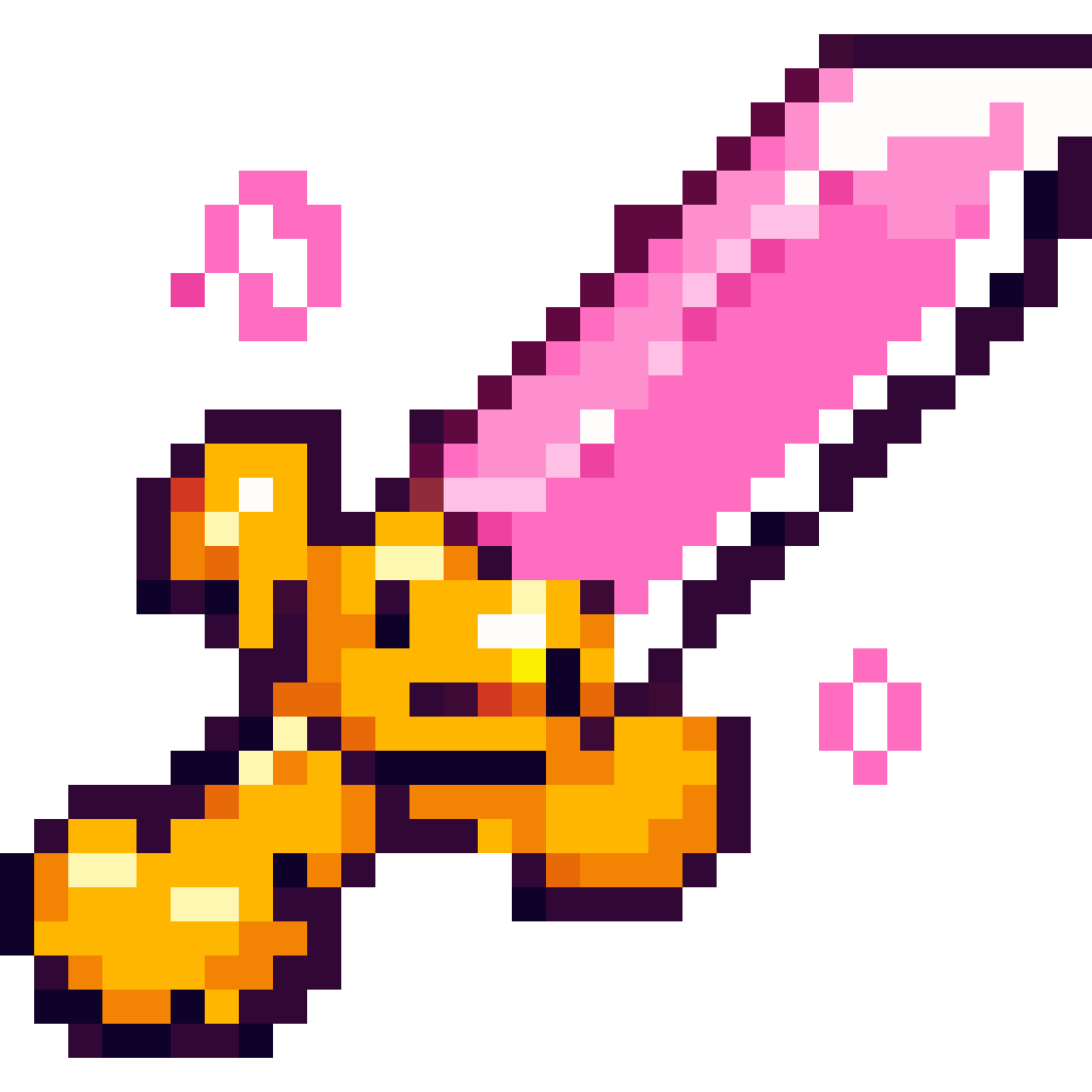 32x32 pixel art, cute angled pixel art