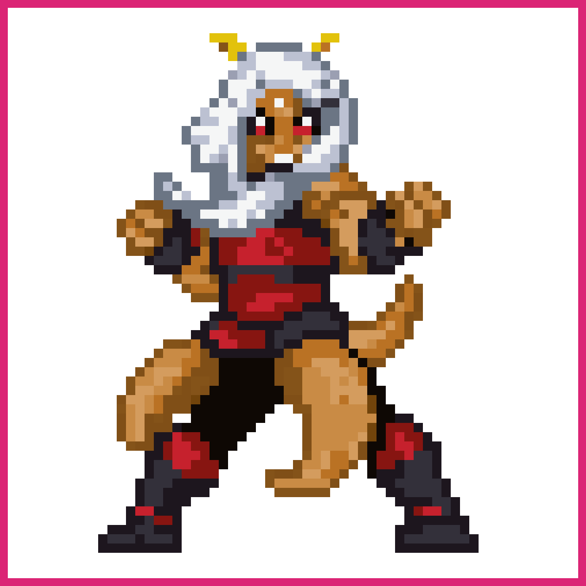Complete sprites for fighting character | Sprite-AI