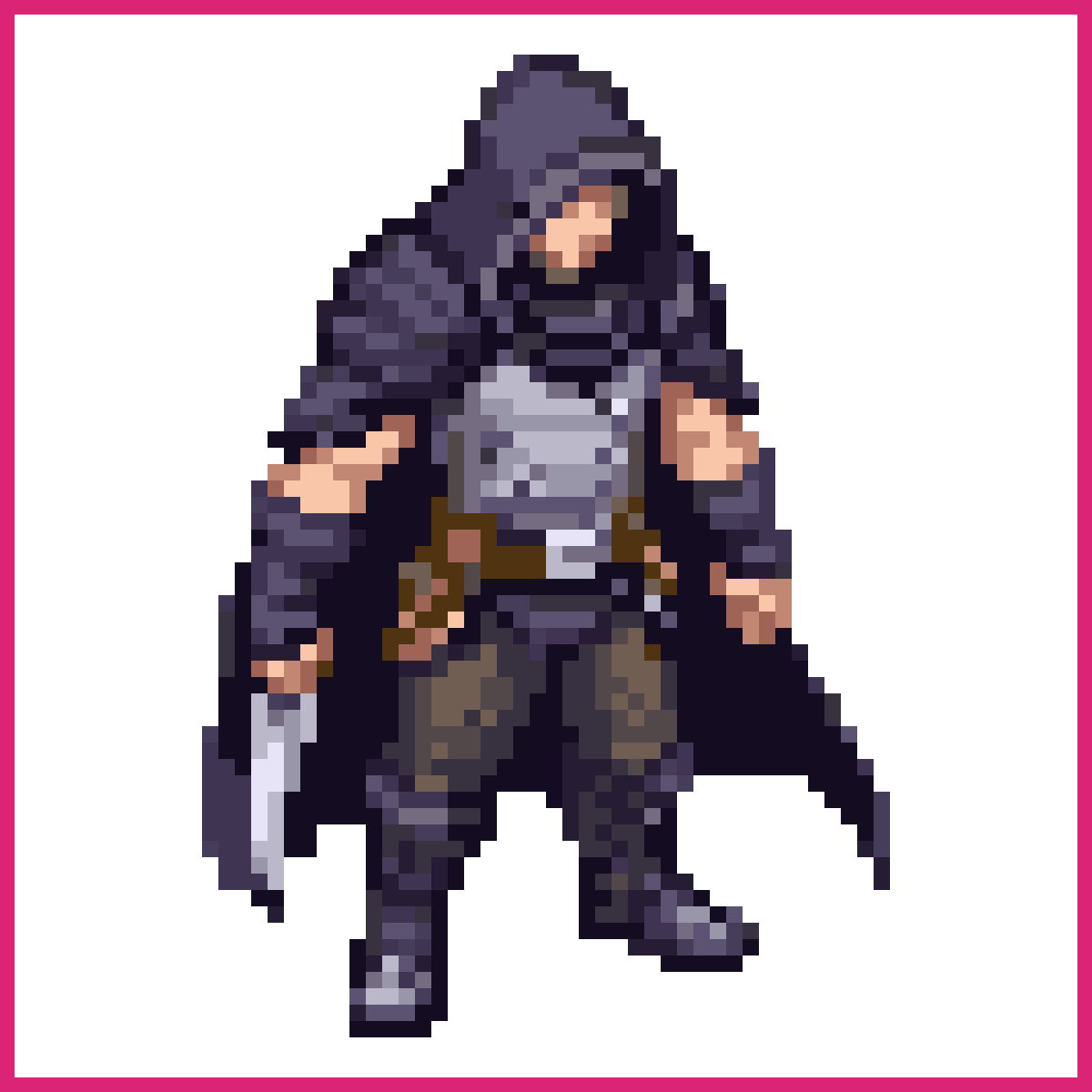 sneaky rogue with dagger | Sprite-AI