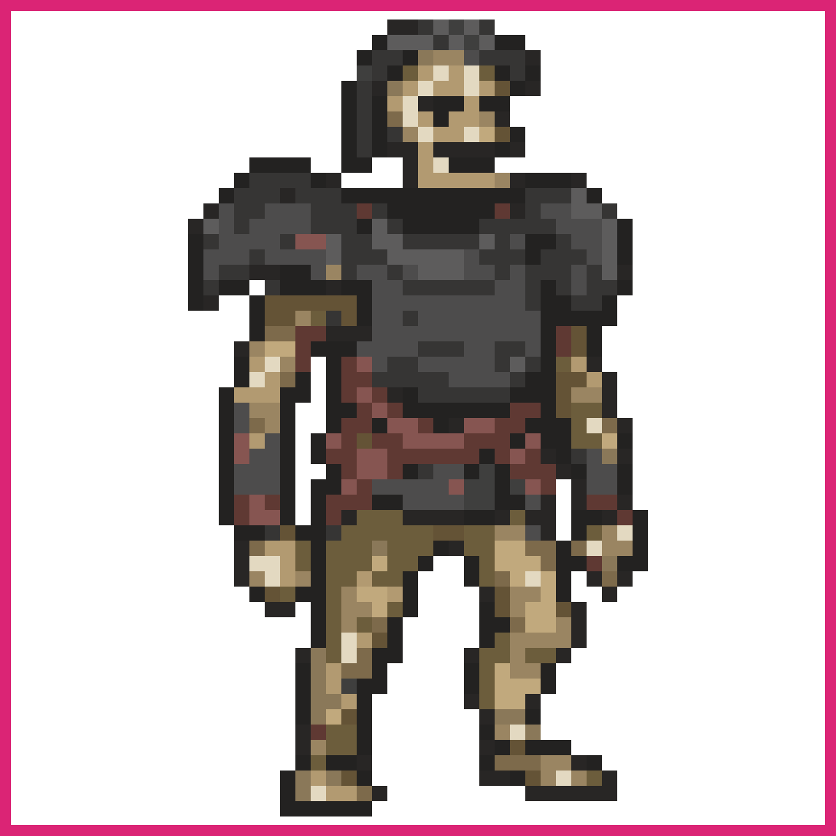 Undead Skeleton Soldier Sprite | Sprite-AI