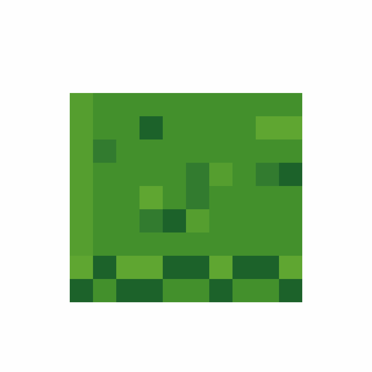 Seamless grass tile pixel art