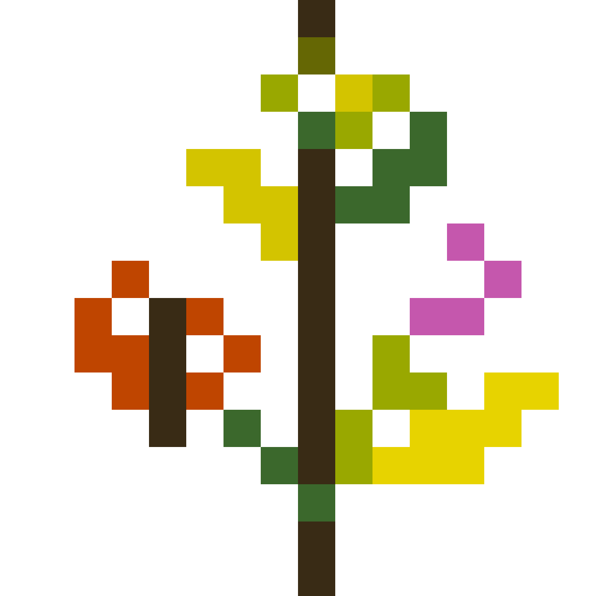 Licorice plant pixel art