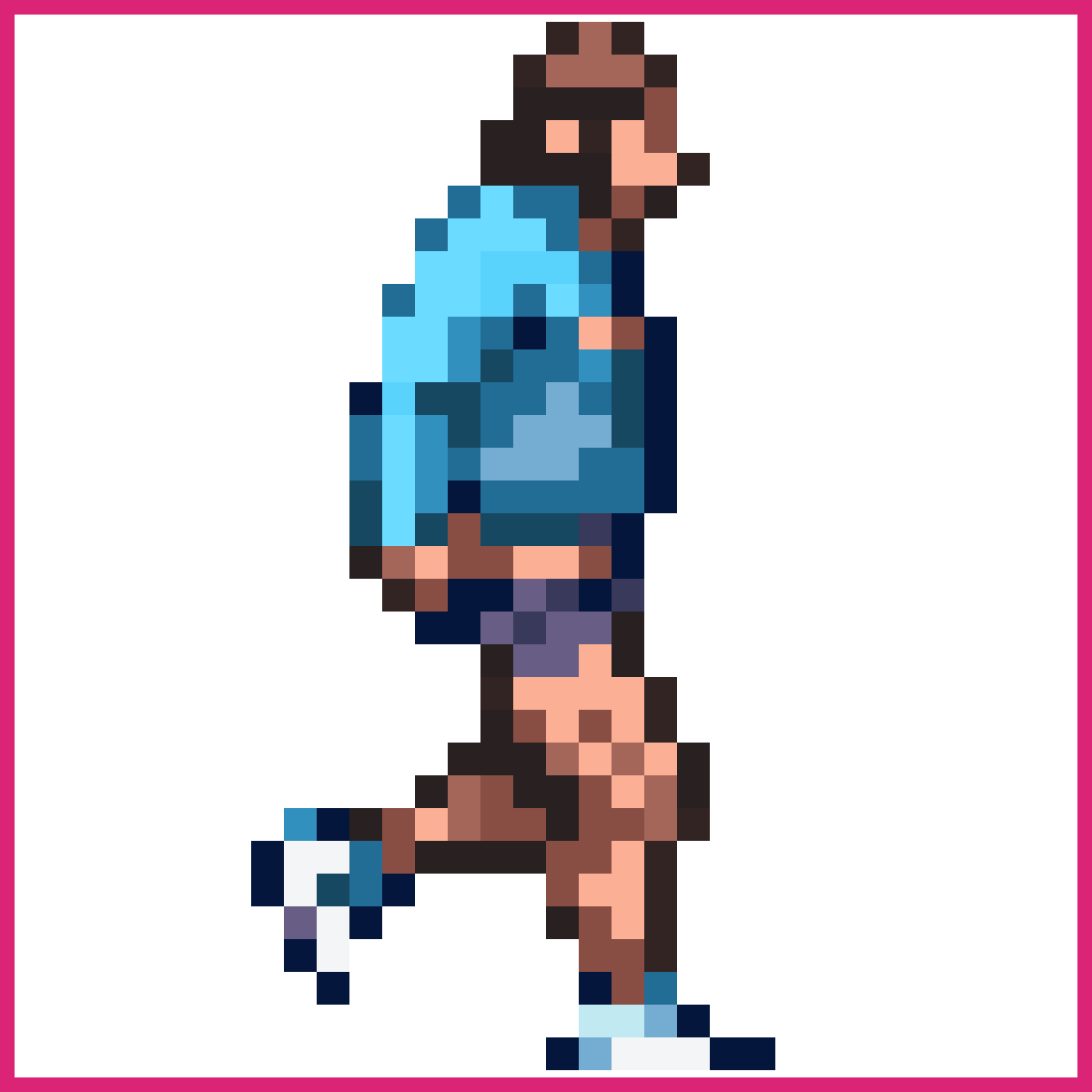 30s Male with Long Hair and Beard | Sprite-AI