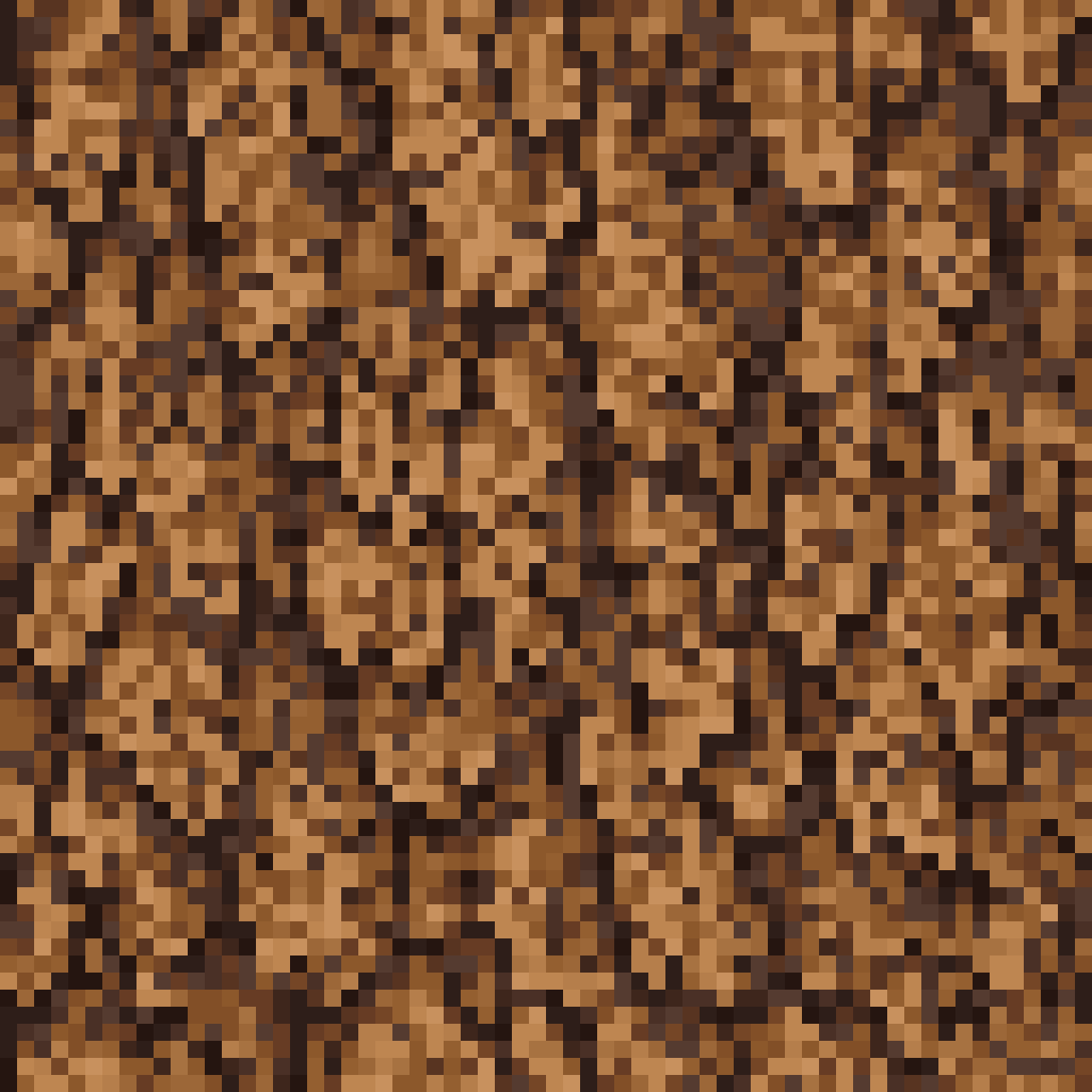 Old oak tree trunk pixel art