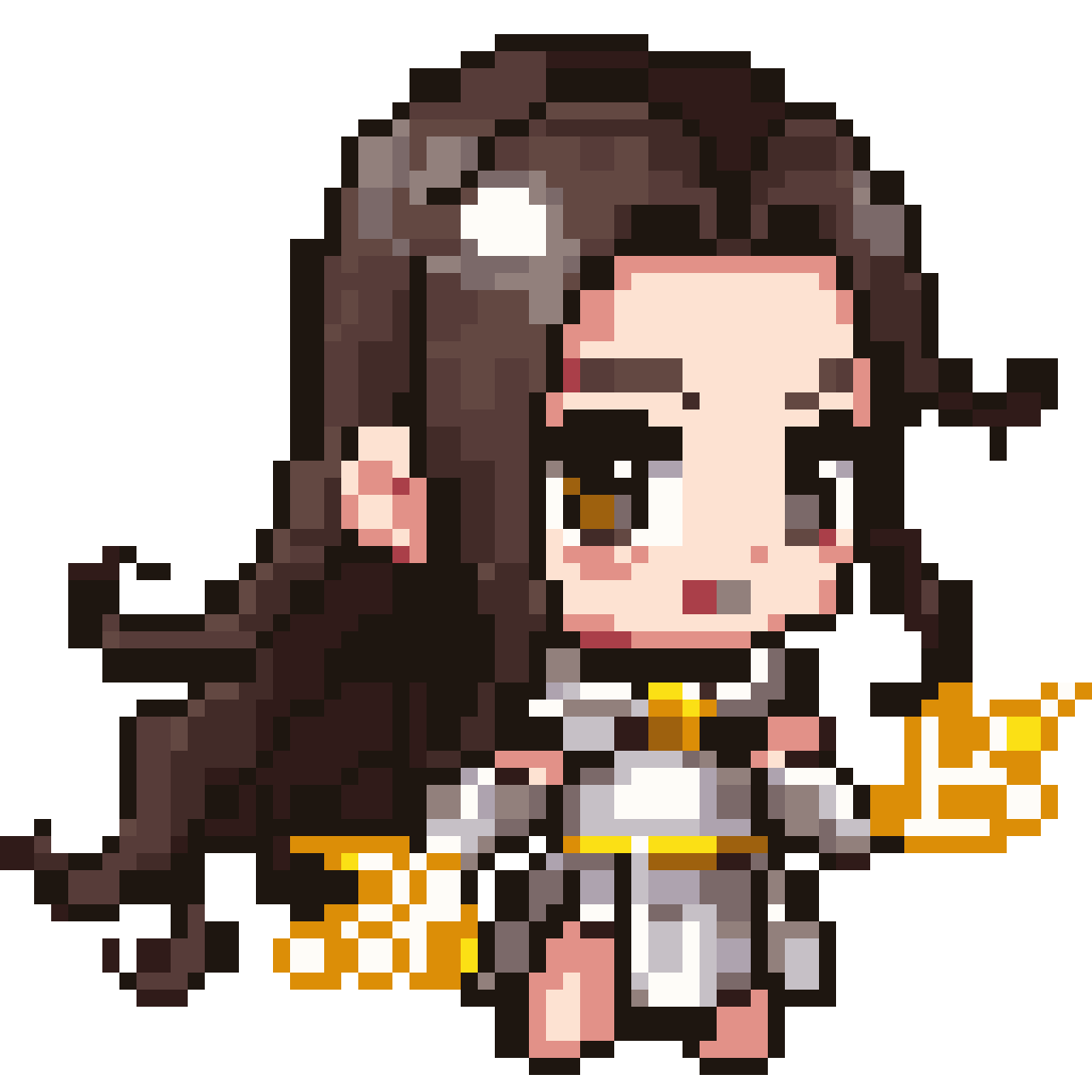 Chibi Kiều Thuận pixel art
