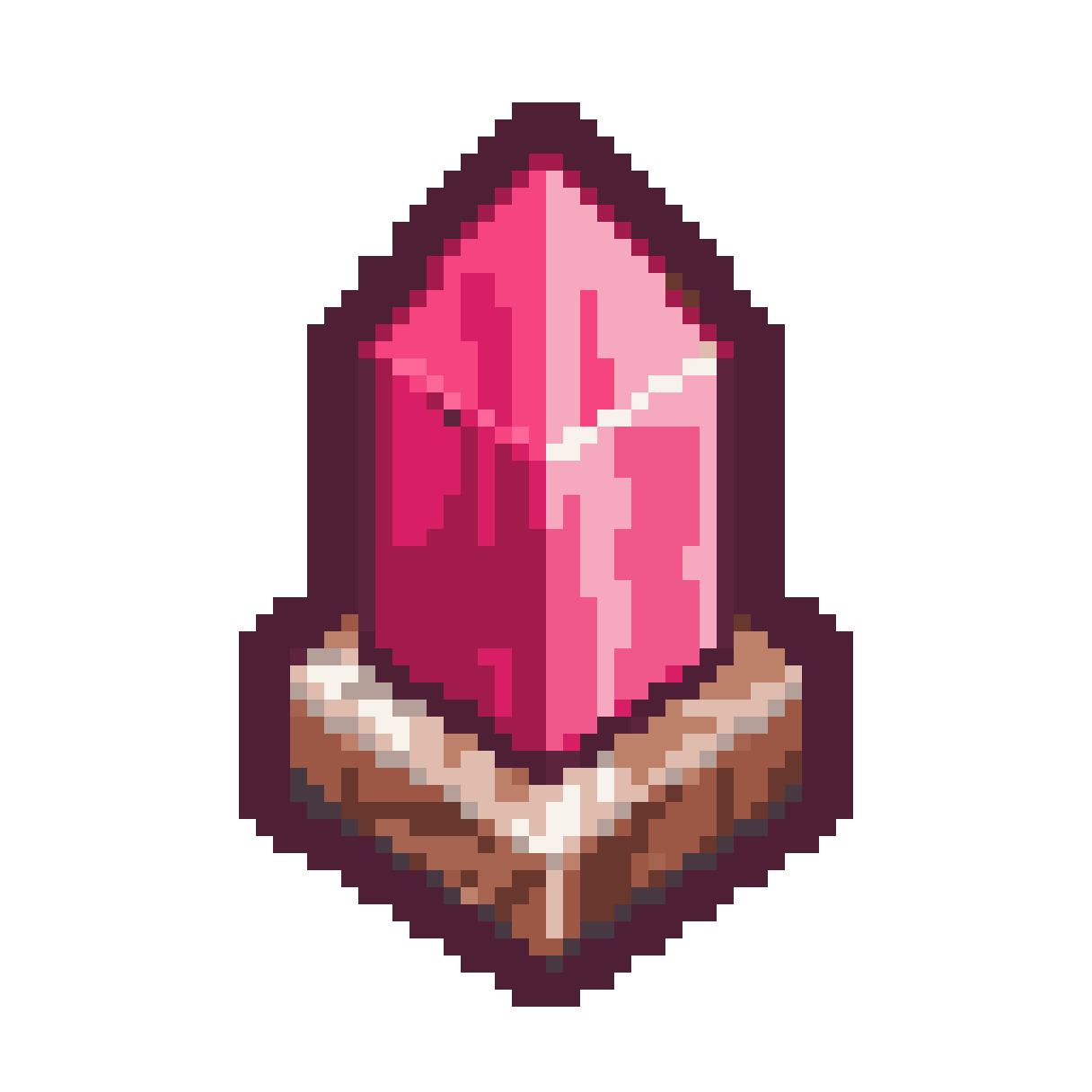 Phoenix Rebirth Crystal Texture pixel art