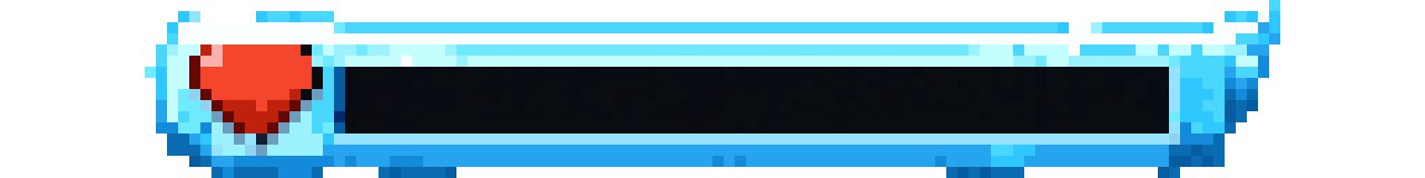 Health Bar for Penguin Game pixel art