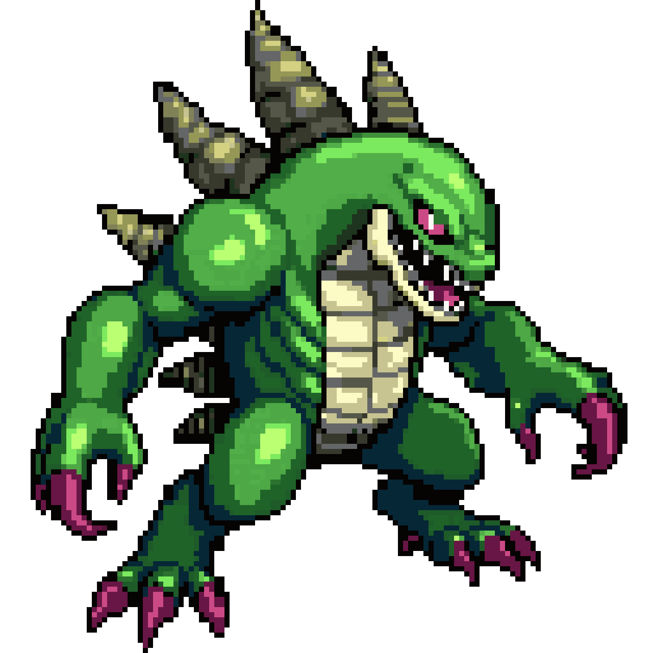 Tibia monster pixel art