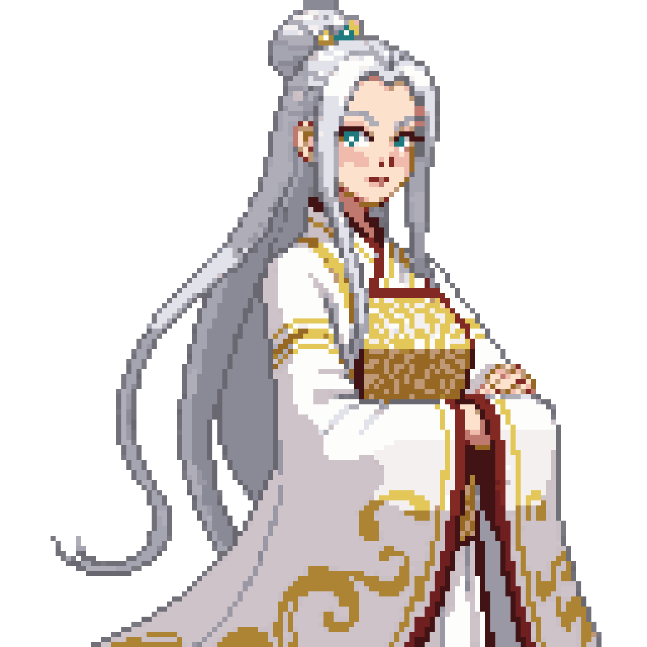 Immortal maiden pixel art