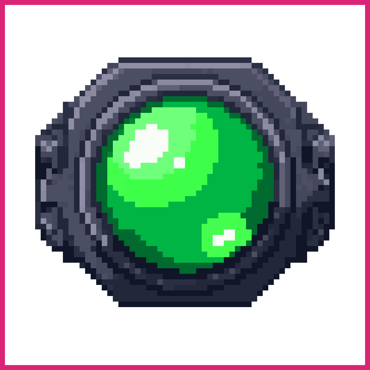 Green Lens Scouter Visor | Sprite-AI