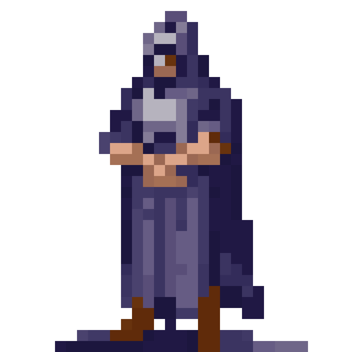8x8 Pixel Art Priest pixel art