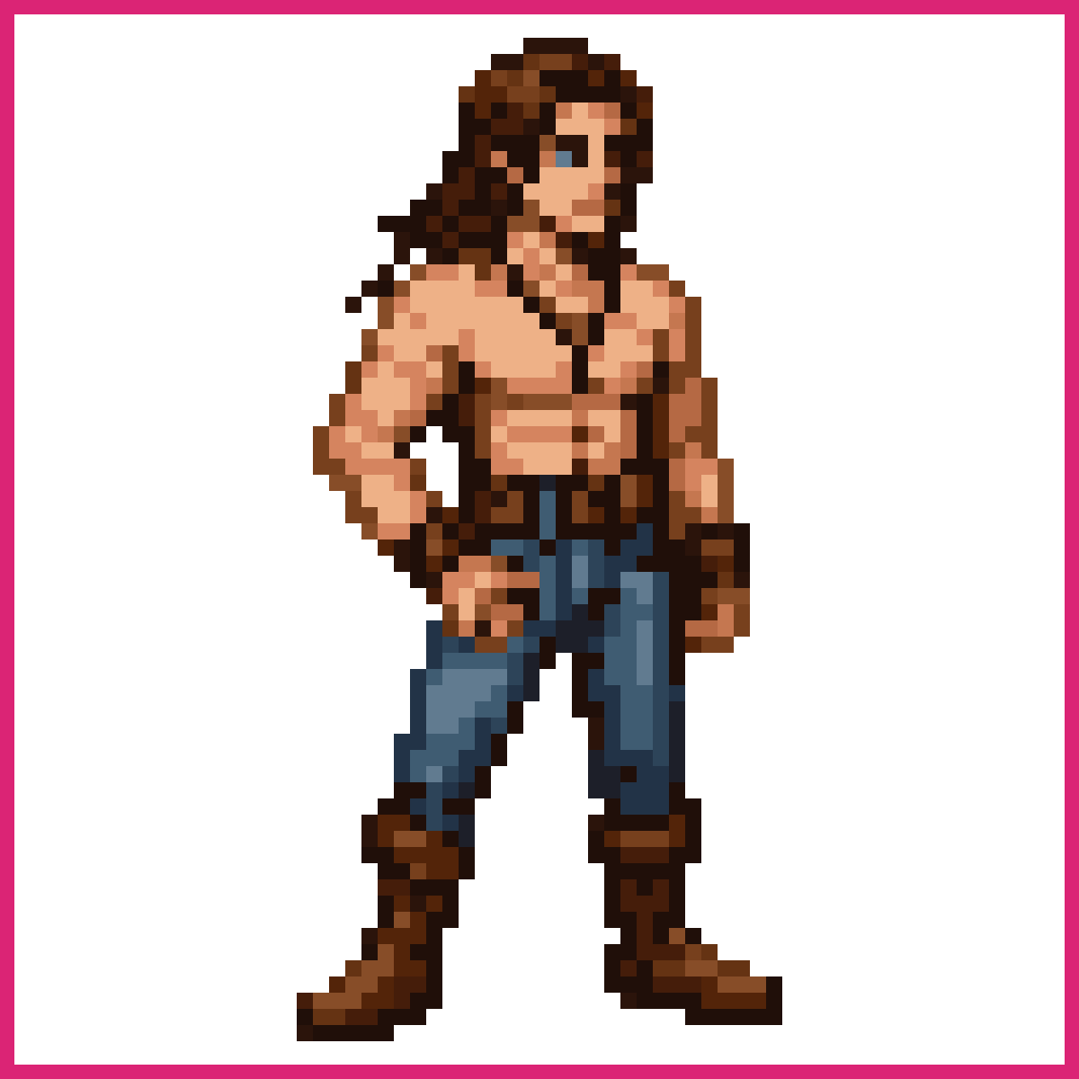 Gaucho-inspired Male Character | Sprite-AI