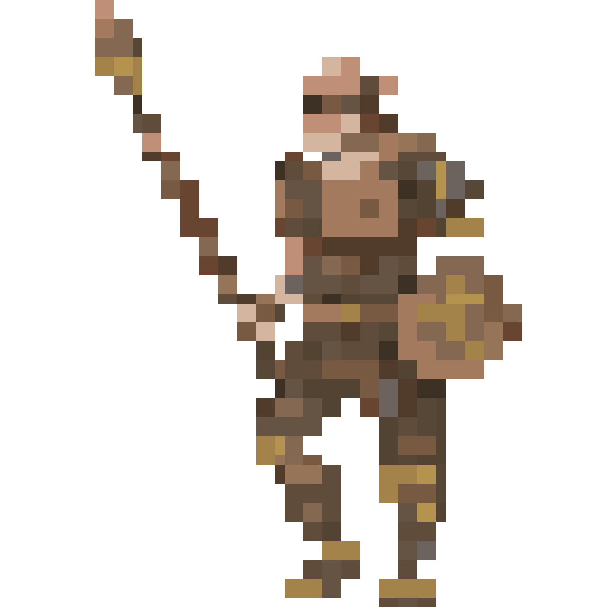 Bronze Age Gnoll pixel art