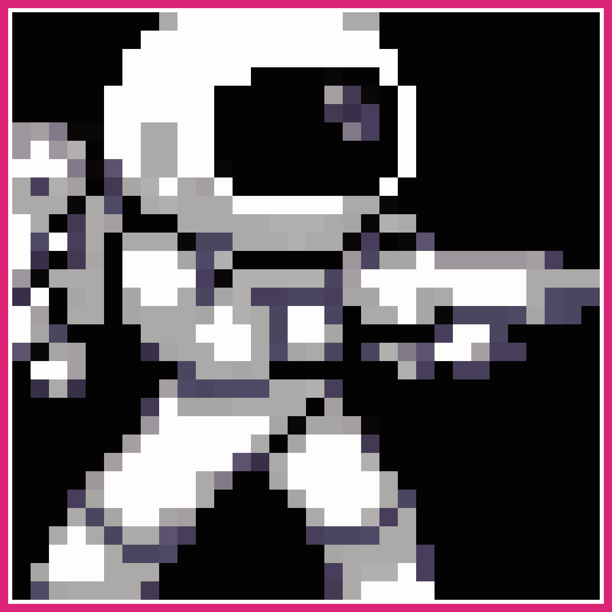 астронавт с JETPACK и бластером | Sprite-AI