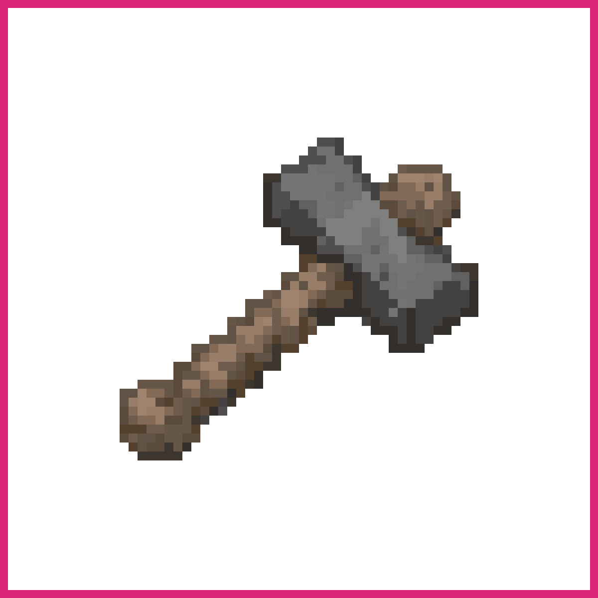 Minecraft Hammer Tool | Sprite-AI