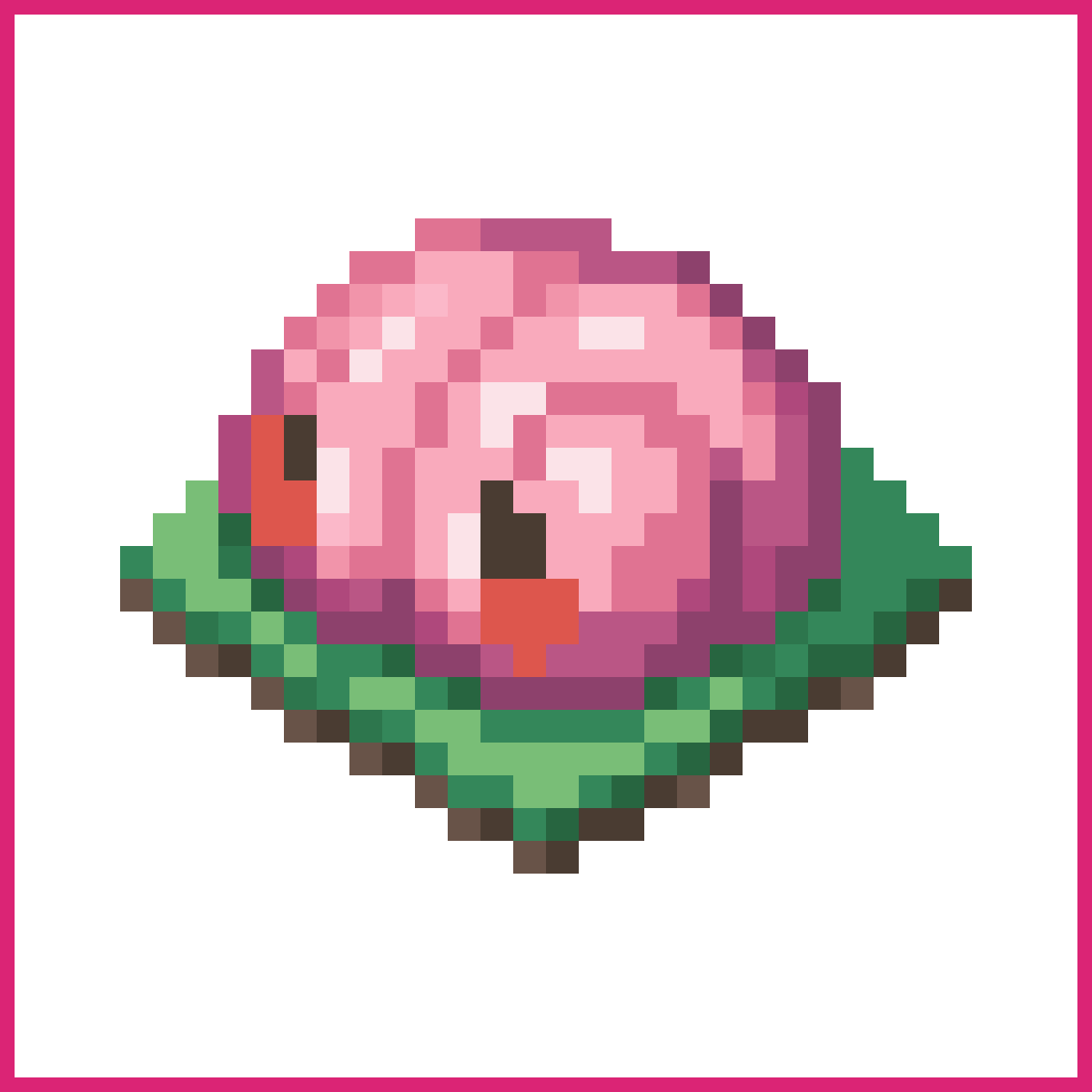 Minimalist Rotten Brain Icon | Sprite-AI