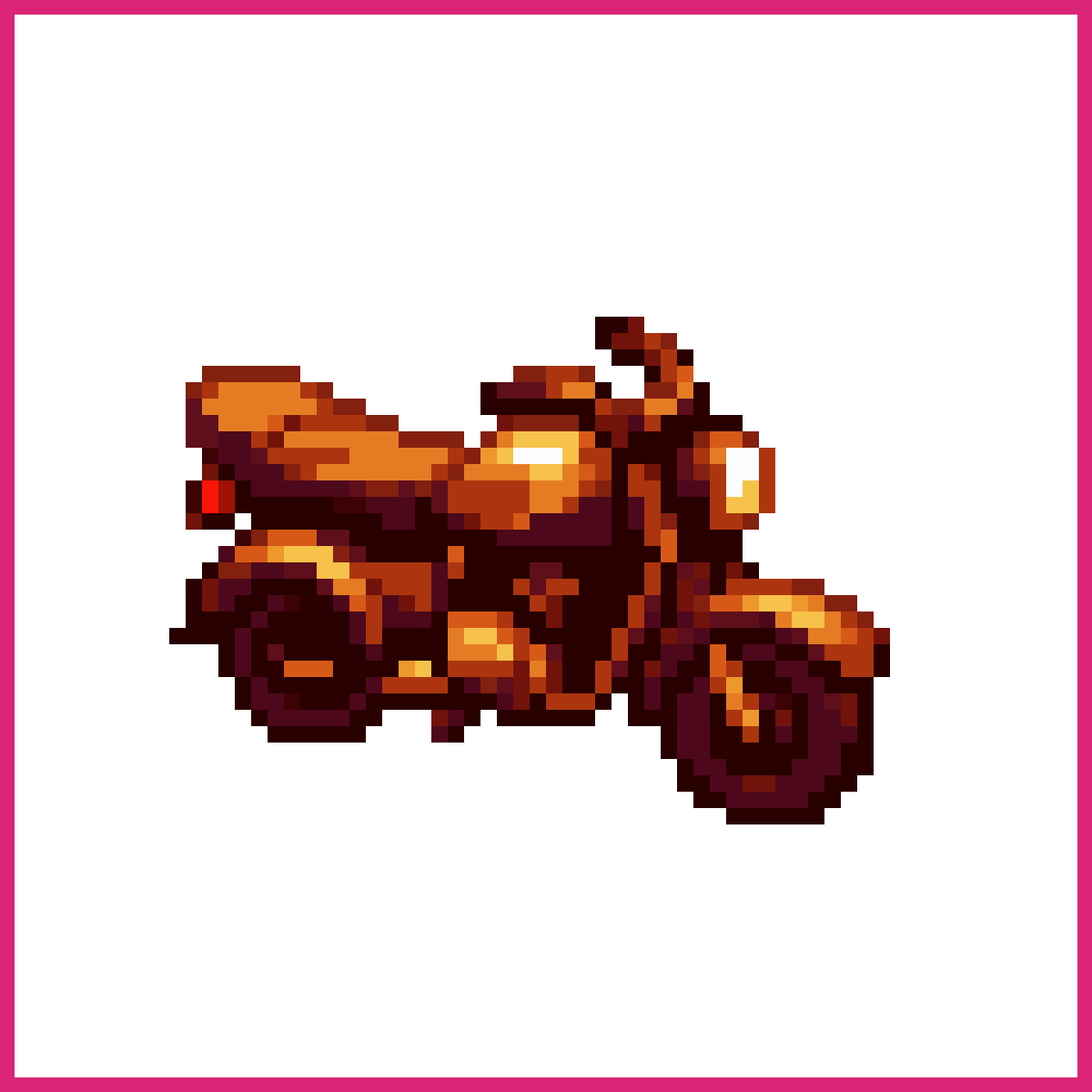 Motorcycle Taxi in Pixel Art | Sprite-AI