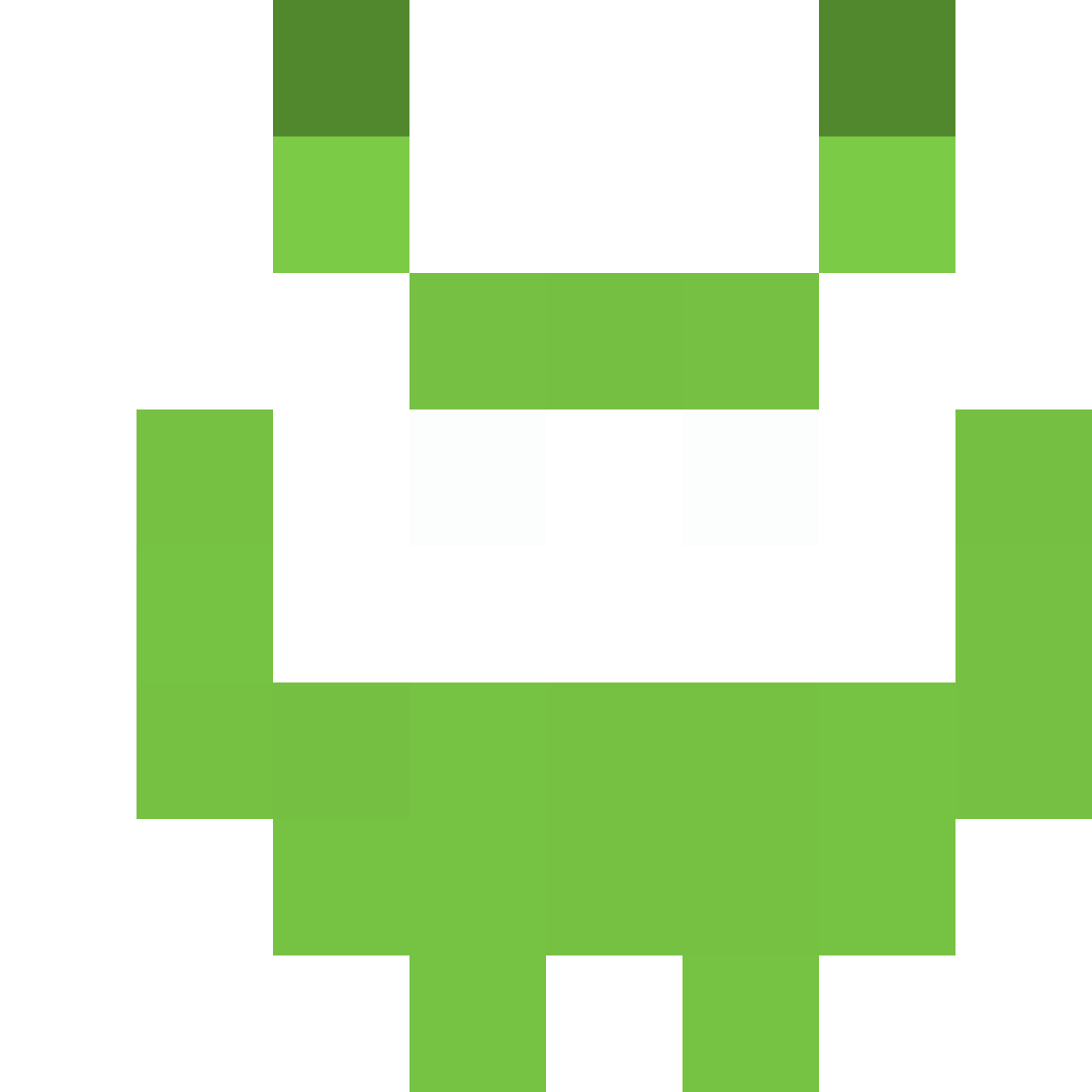 8-bit pico 8 alien character sprite pixel art