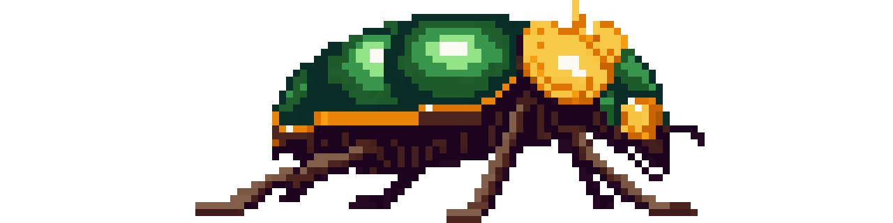 Thornback queen pixel art