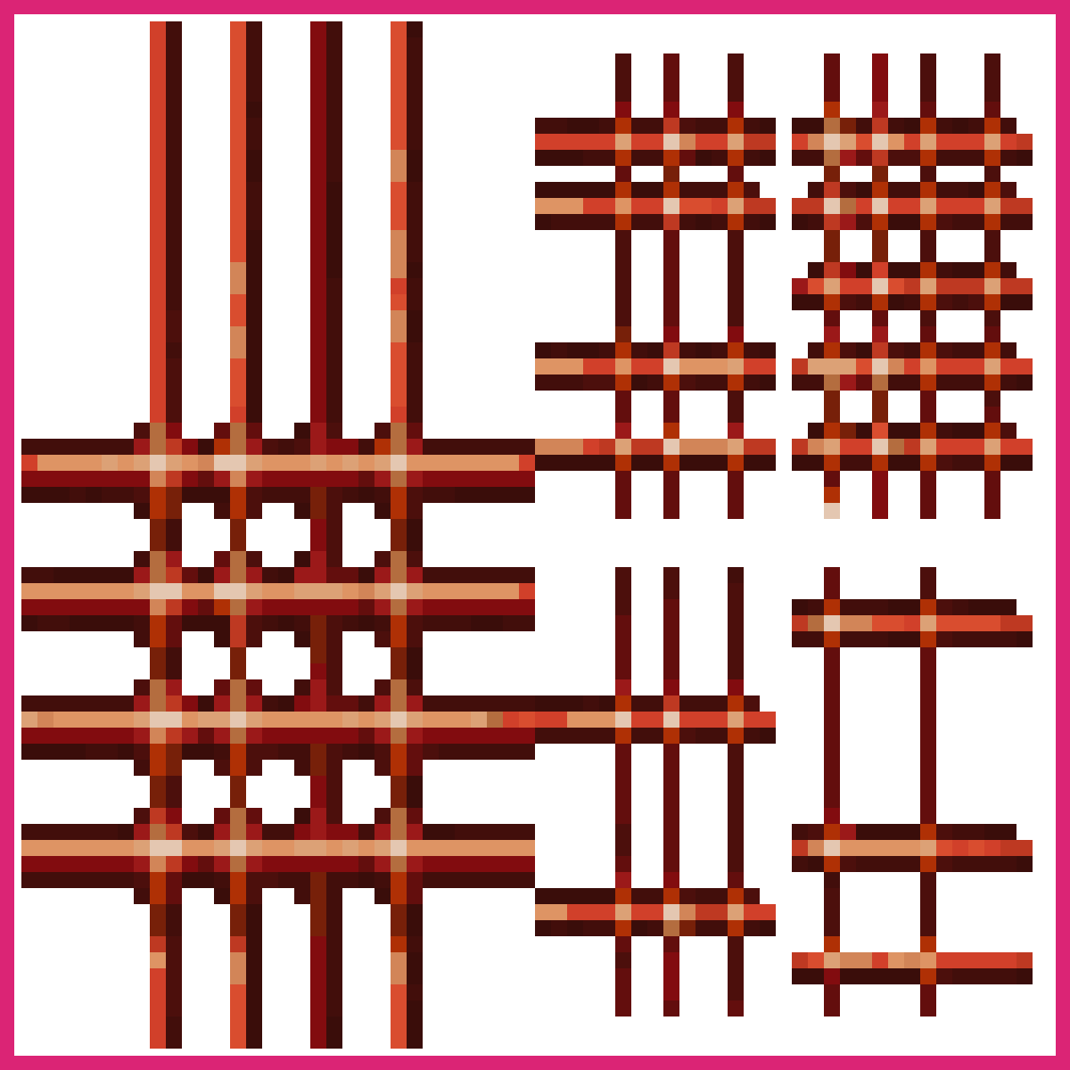 a 2d red laster grid that looks hot and is need... | Sprite-AI