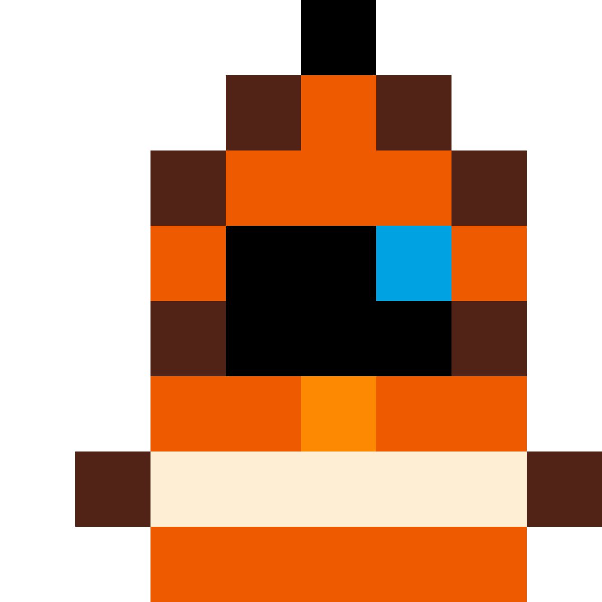 Small retro wizard pixel art