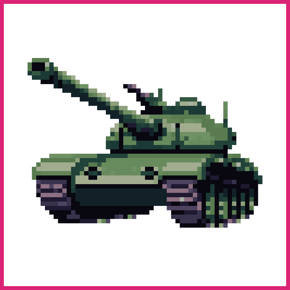T 72b Soviet Tank Sprite AI