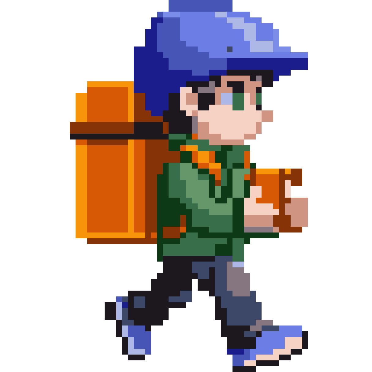 cute clean 16-bit pixel art pixel art