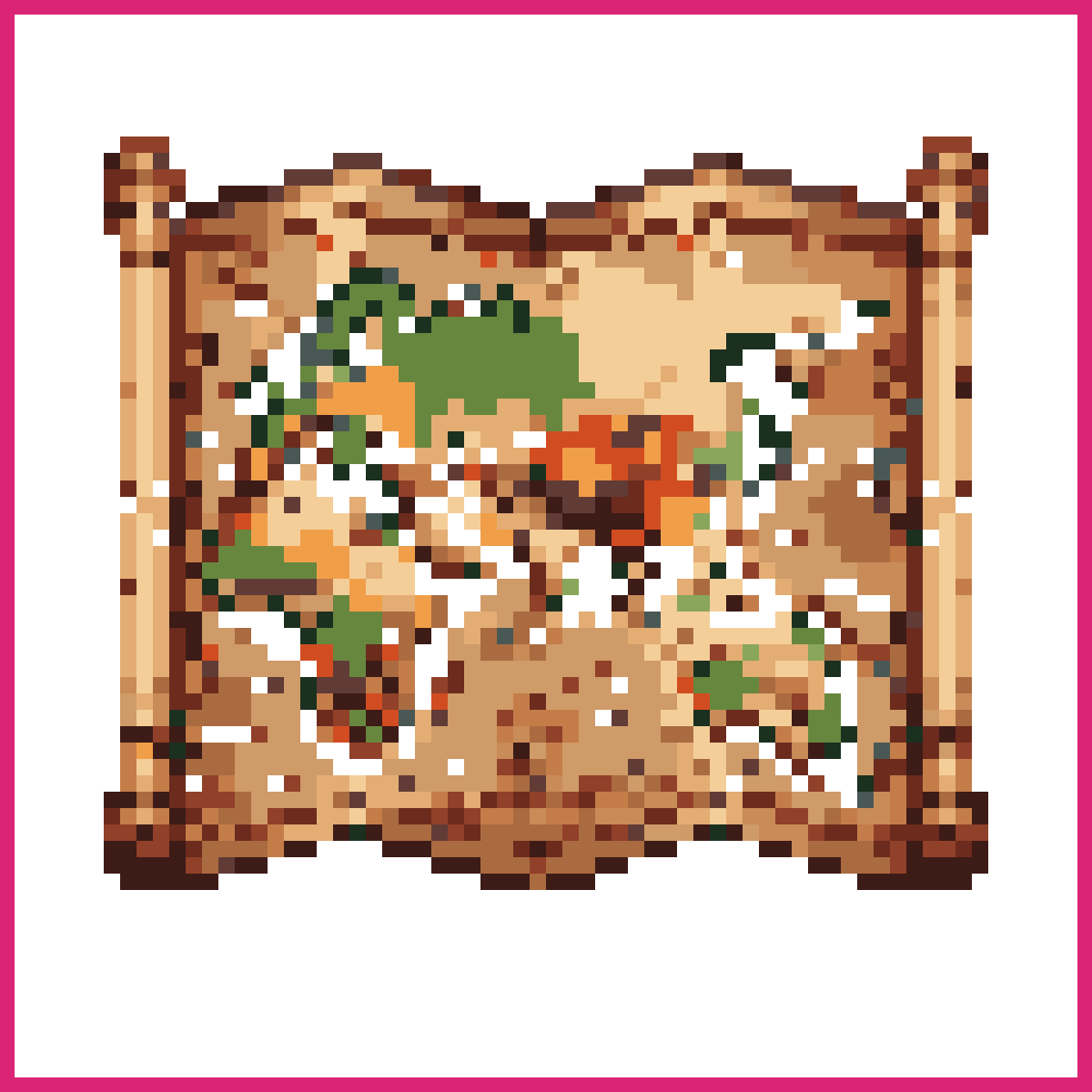 A large old map | Sprite-AI