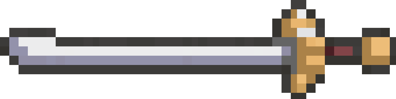 Simple sword pixel art
