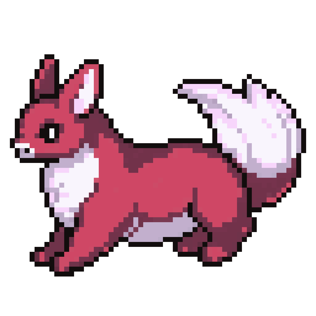 Medieval Knight in Anime Style pixel art