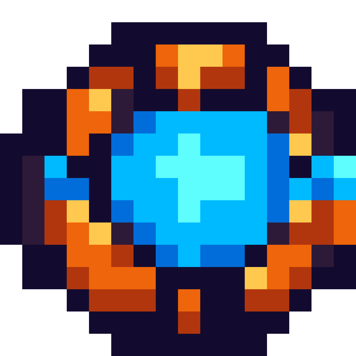 Hextech Orb Item Sprite pixel art