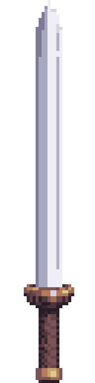 Basic sword pixel art
