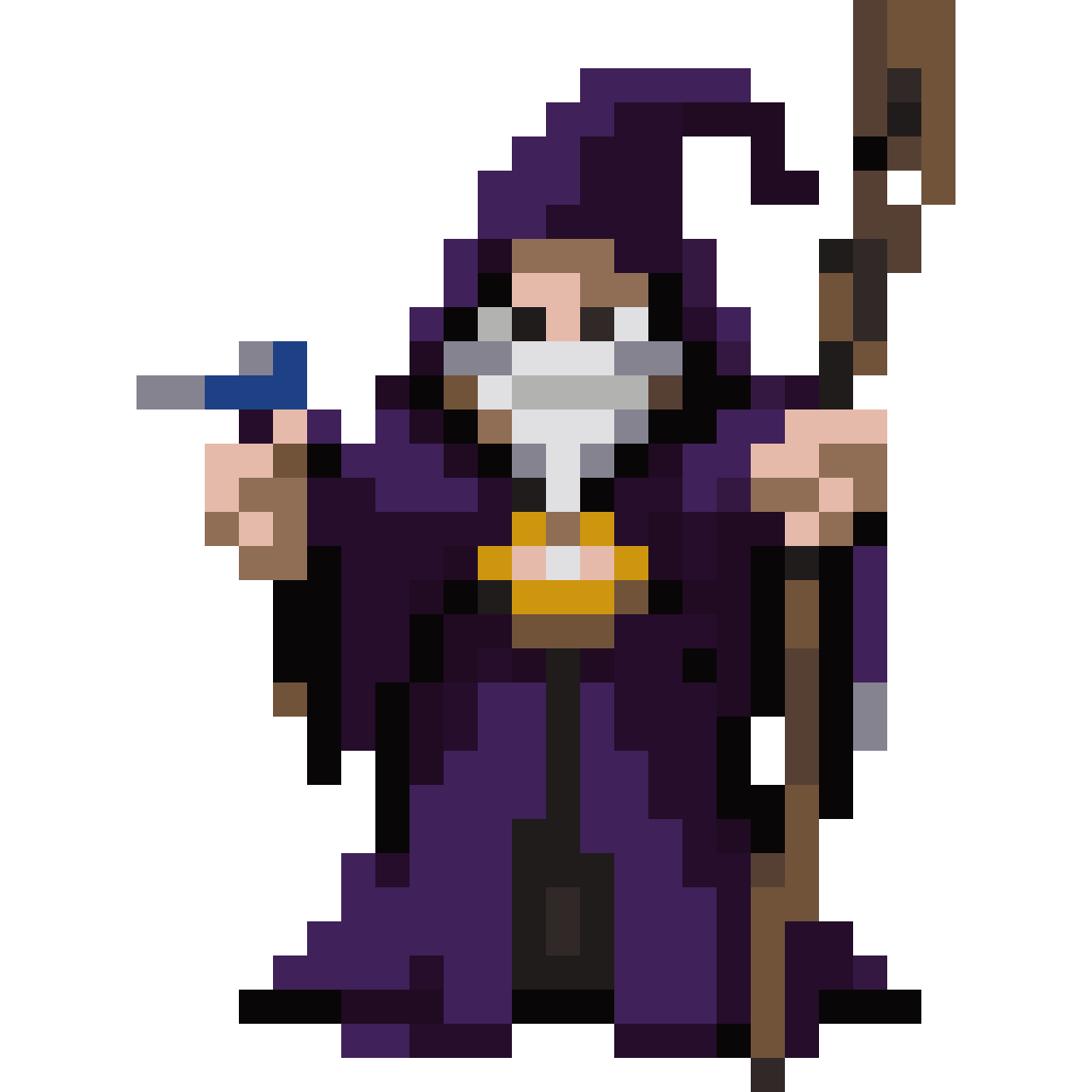 Elder wizard pixel art