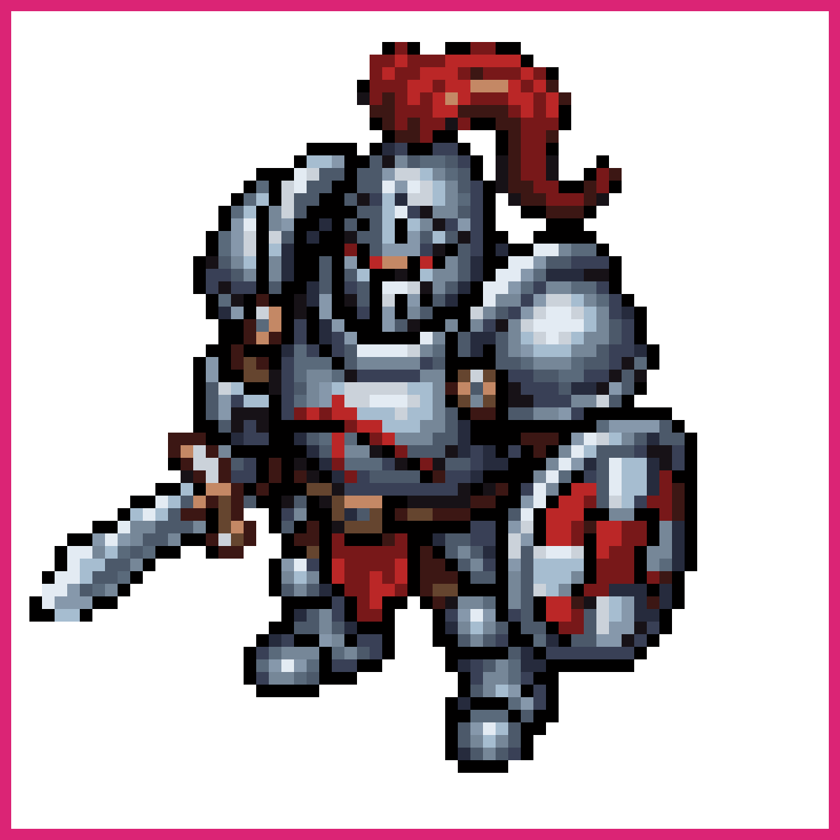 a character that is tanky and is named iron hea... | Sprite-AI
