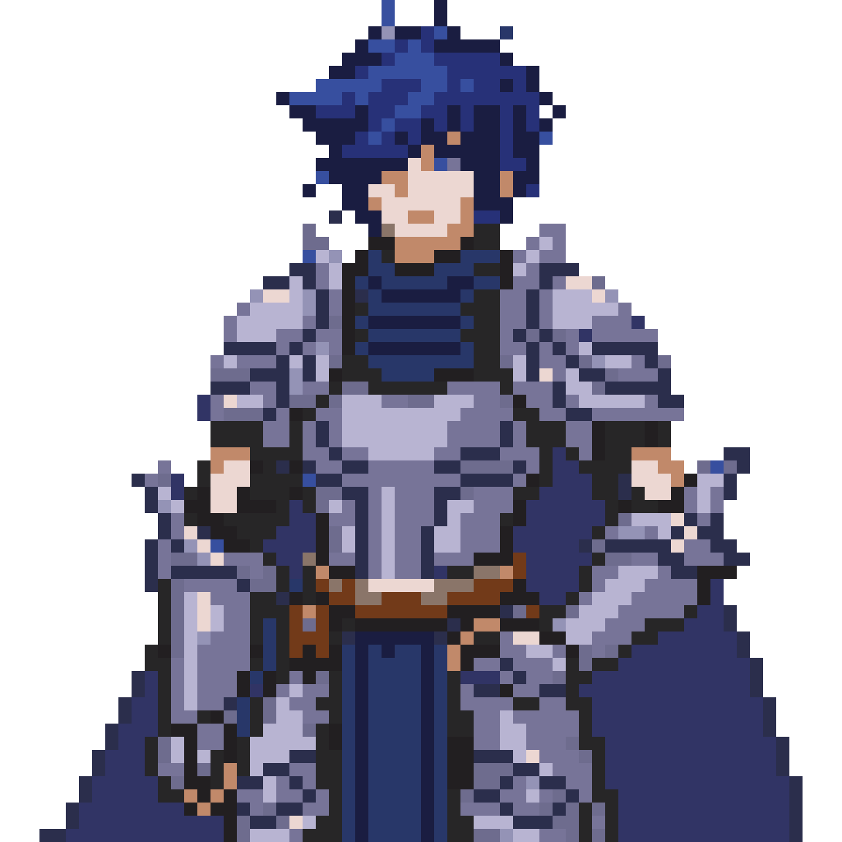 64x64 SRPG Character Sprite pixel art