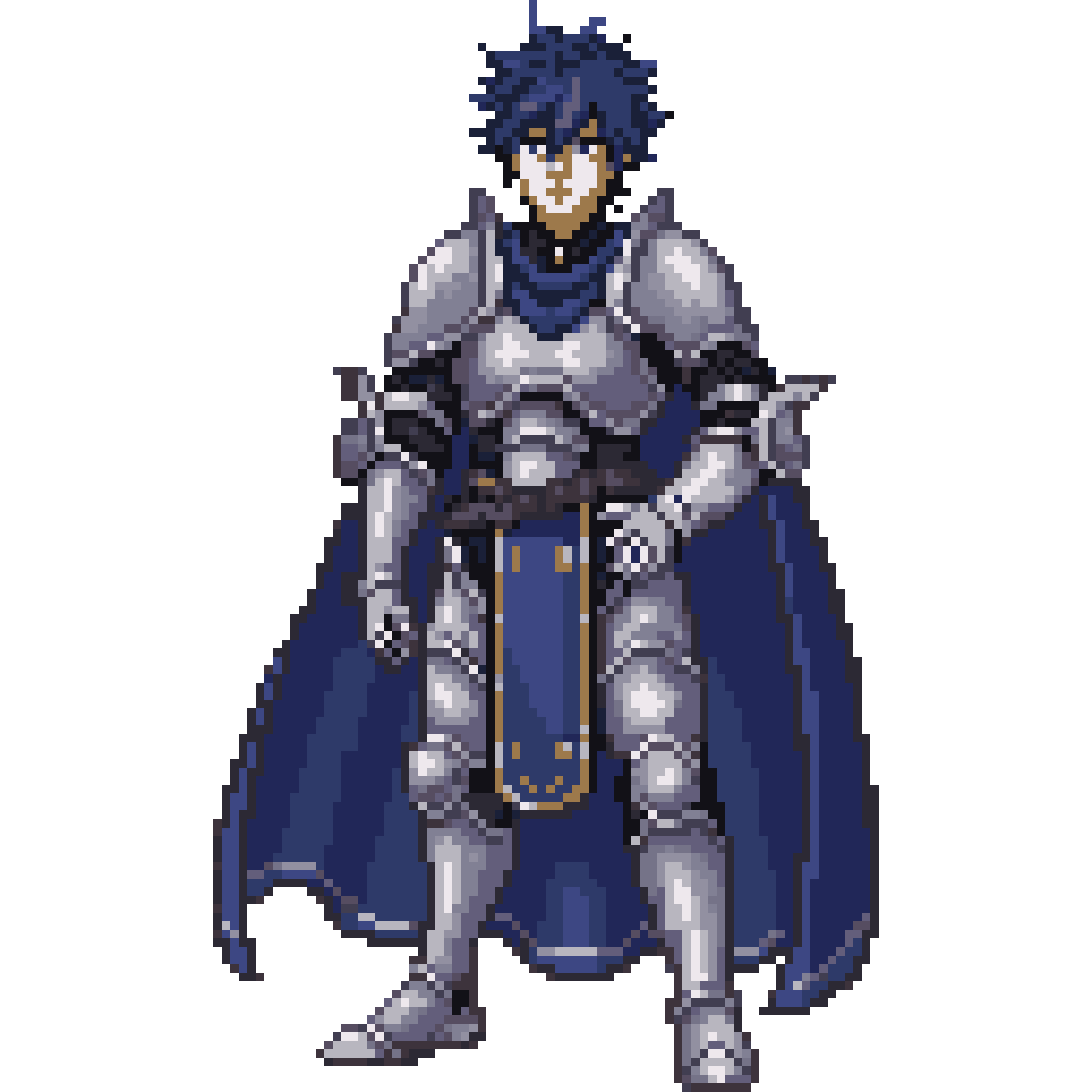 character sprite for SRPG pixel art